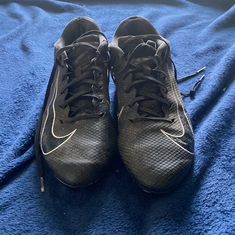 Black Nike Vapor Edge Football Cleats Size 10